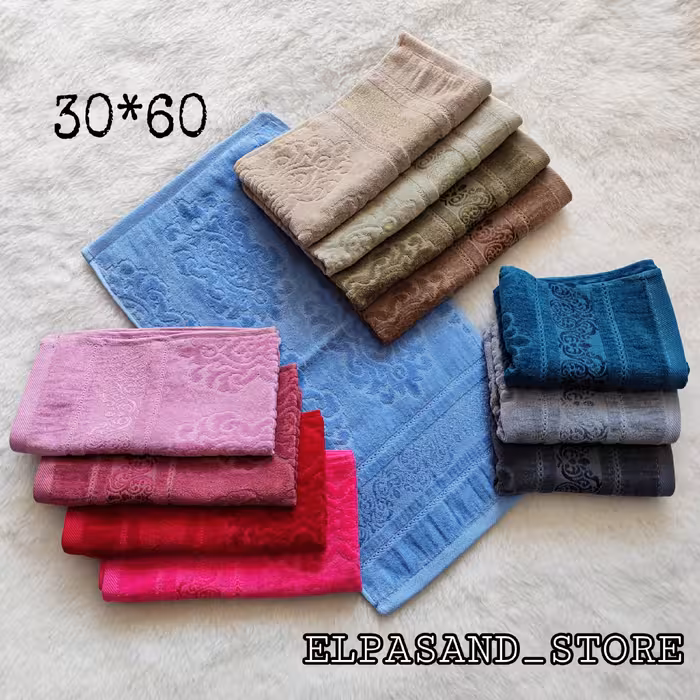 حوله دستی (دست و صورت) بافت تبریز درجه یک 