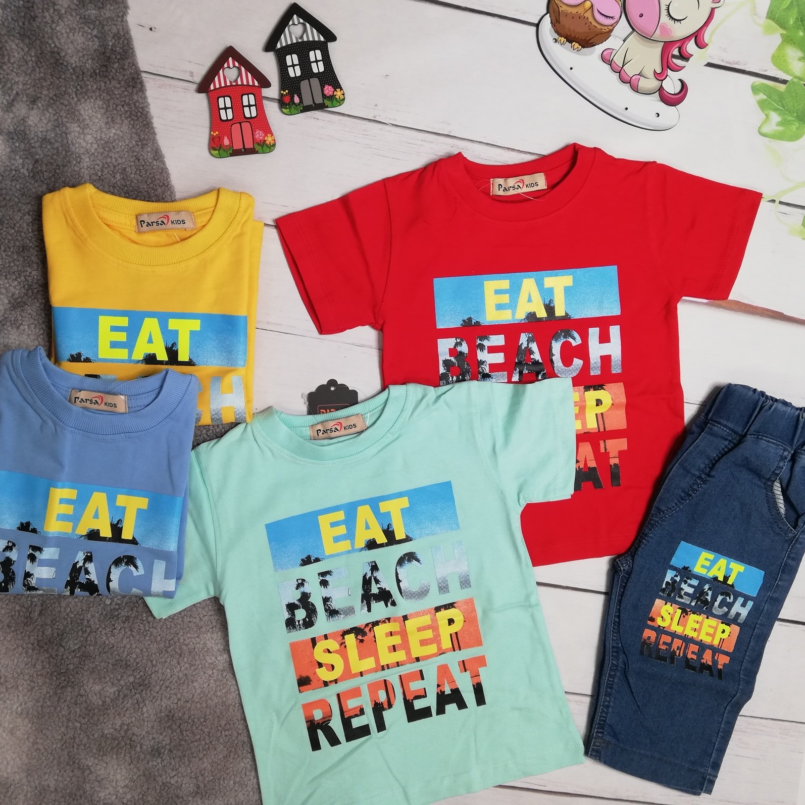 تیشرت  شلوارک  پسرانه 