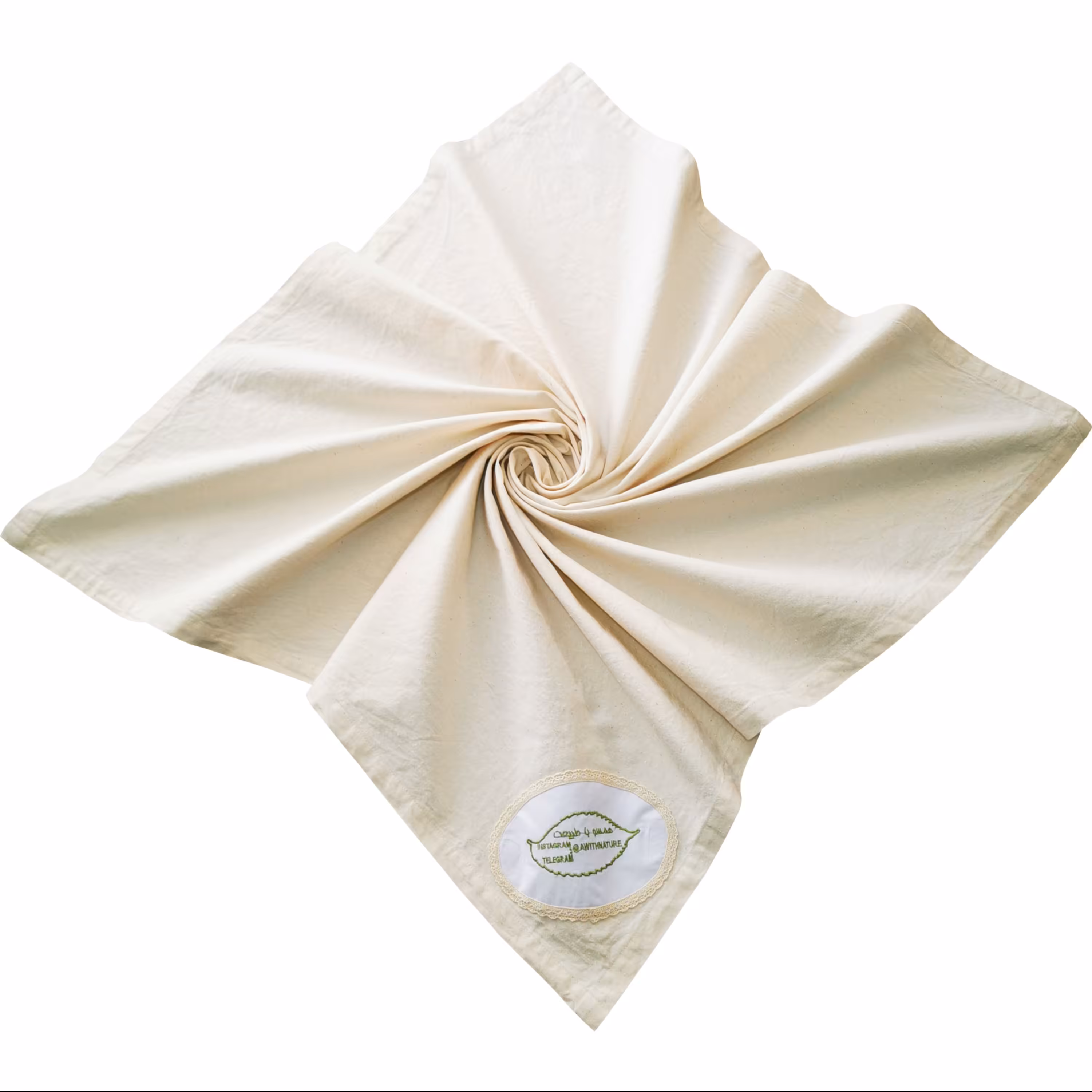 سفره پنبه ای همسو با طبیعت کد 2