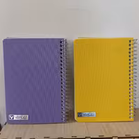 دفترچه یادداشت 80برگ وحدت سیم از بغل