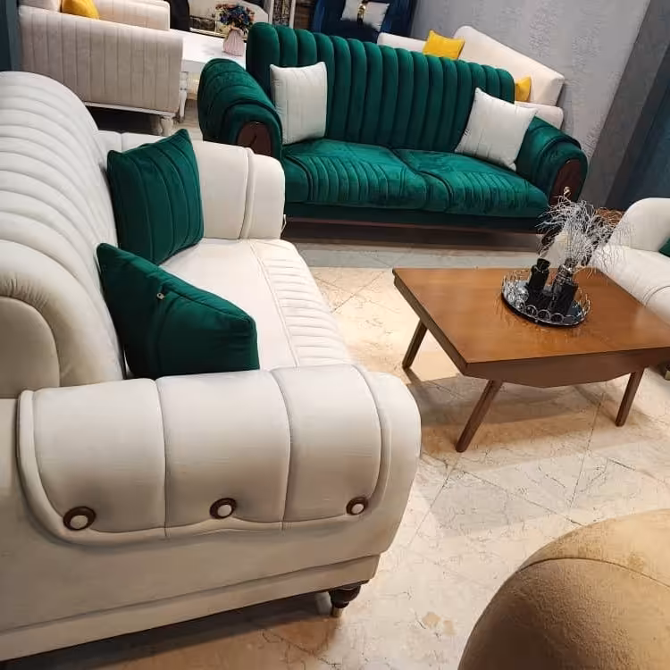 مبل راحتی با رنگ بندی