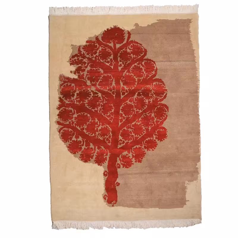 گبه دستباف پنج متری مدل مدرن کد 4020240