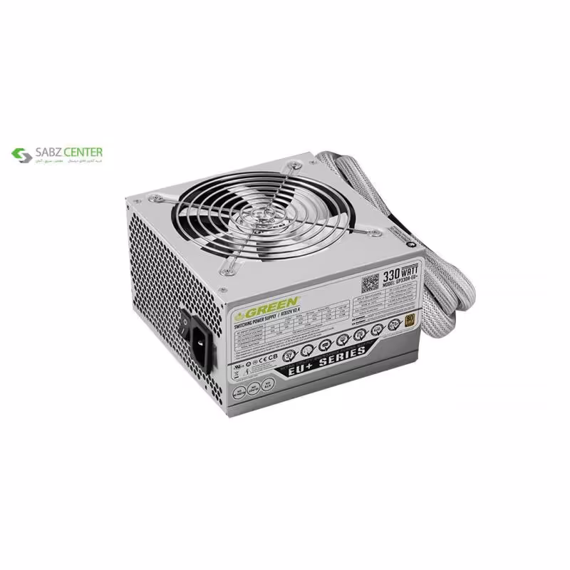 منبع تغذیه کامپیوتر گرین مدل GP330A-EU-PLUS