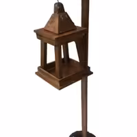 شمعدان دکوری چوبی