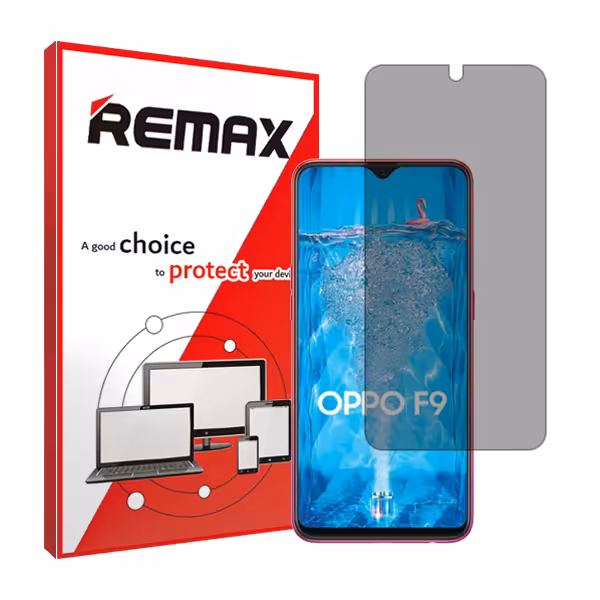 گلس اوپو F9 مدل هیدروژلی پرایوسی برند ریمکس کد S