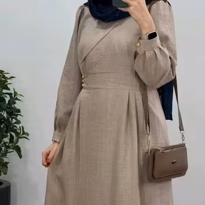 پیراهن زنانه شانتون مدل صحرا،،