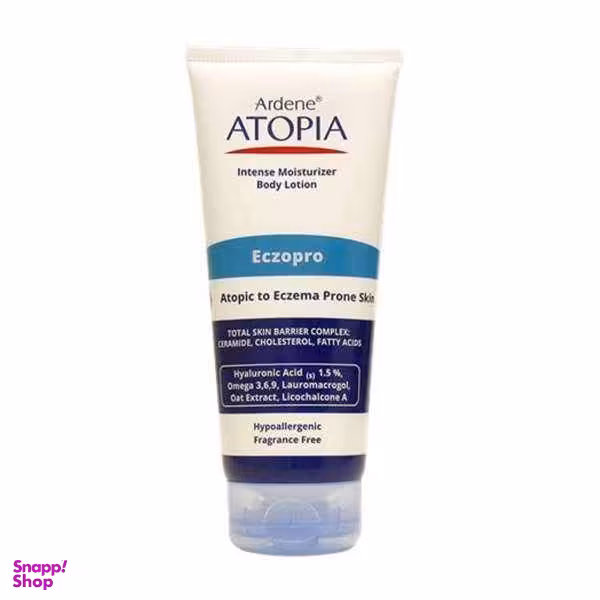لوسیون شستشو بدن و صورت آردن سری Atopia مدل Eczopro حجم 200 میلی‌ لیتر