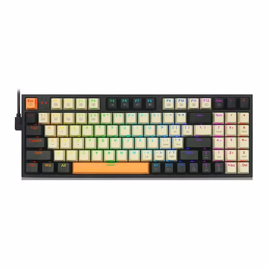 قیمت و خرید کیبورد گیمینگ باسیم ردراگون مدل Kitava K636 RGB CLO | یاس ارتباط