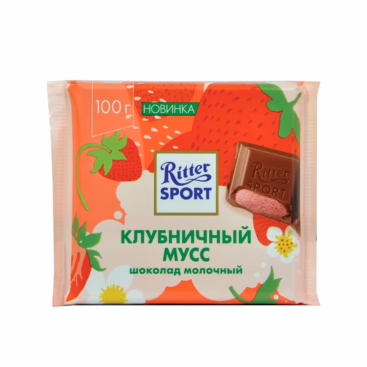 شکلات توت فرنگی 100 گرم ریتر اسپورت - Ritter Sport