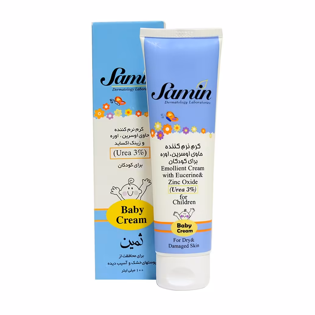 کرم نرم کننده اوسرین و اوره 3 درصد کودکان ثمین 100 میلی لیتر