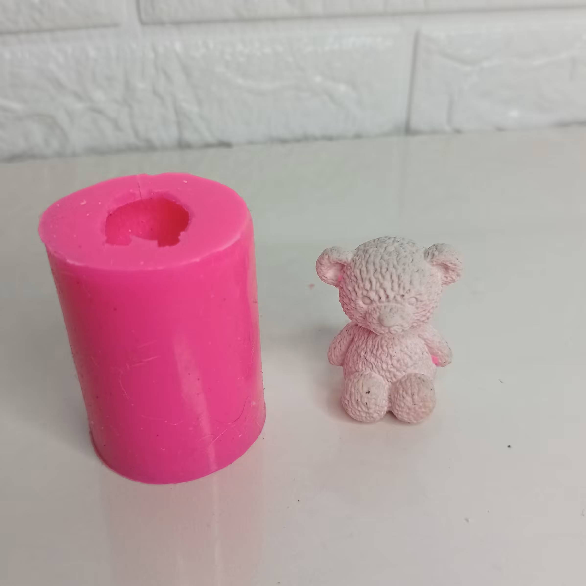 قالب سیلیکونی شمع خرس تدی 4سانتی