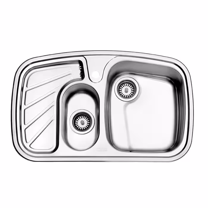 سینک ظرفشویی استیل البرز مدل608توکار 