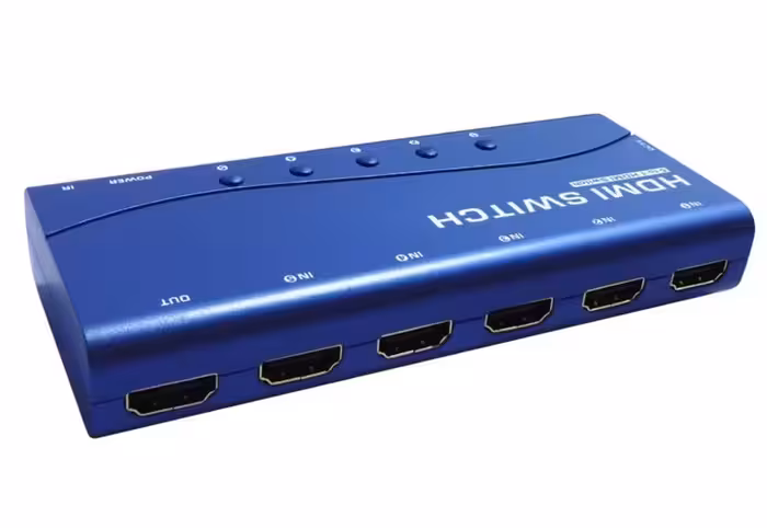 سوییچ 5 پورت HDMI کی نت پلاس مدل KPS715