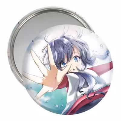 آینه جیبی خندالو مدل هینا انیمه تغییر آب و هوا با تو کد 17641