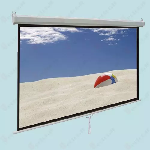 پرده نمایش دستی پروژکتور برند اسکوپ SCOPE 1.8×1.8