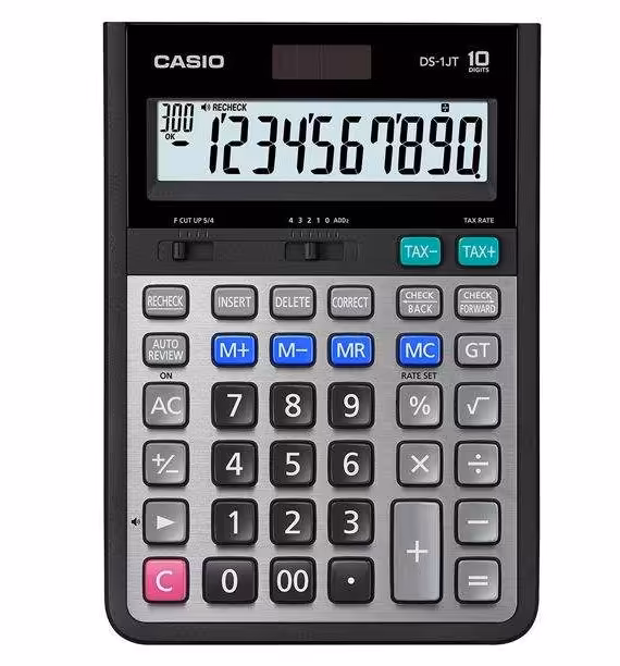 ماشین حساب کاسیو مدل DS-1JT