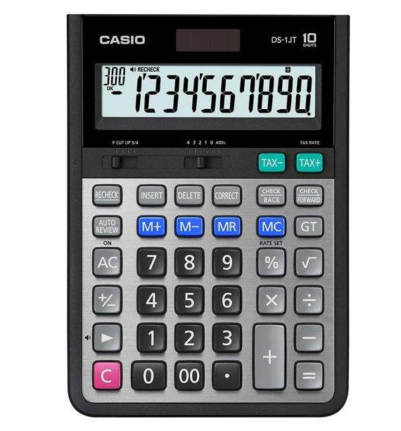 ماشین حساب کاسیو مدل DS-1JT