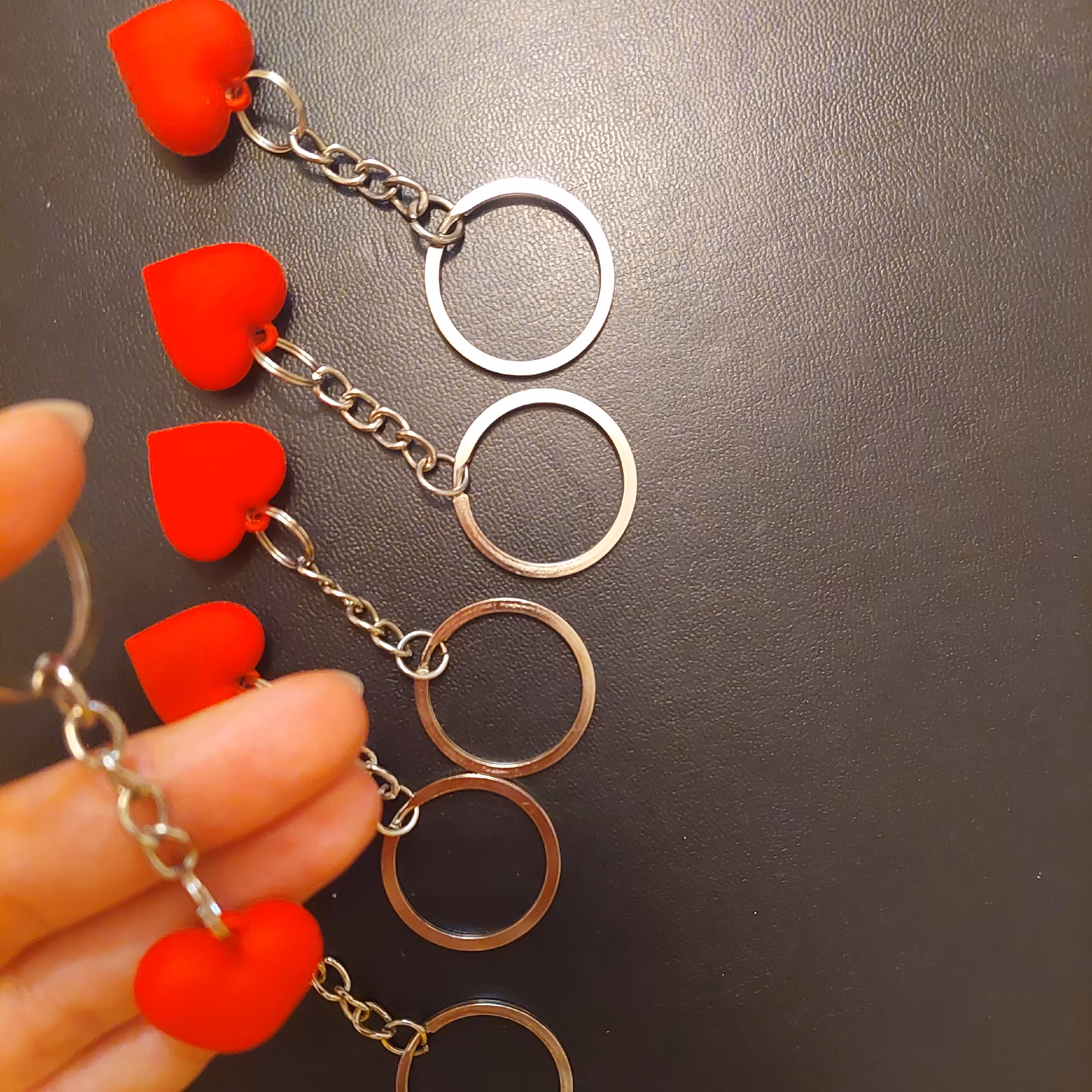 جاکلیدی سلیکونی طرح قلب (با کیفیت و زیبا)