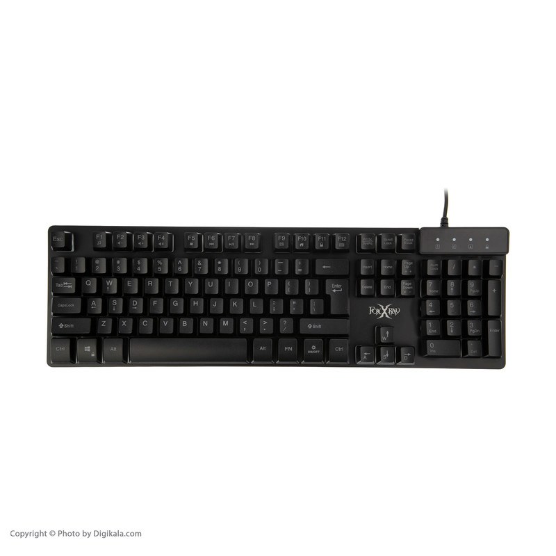 کیبورد مخصوص بازی فاکس ری مدل FXR-HKM-35