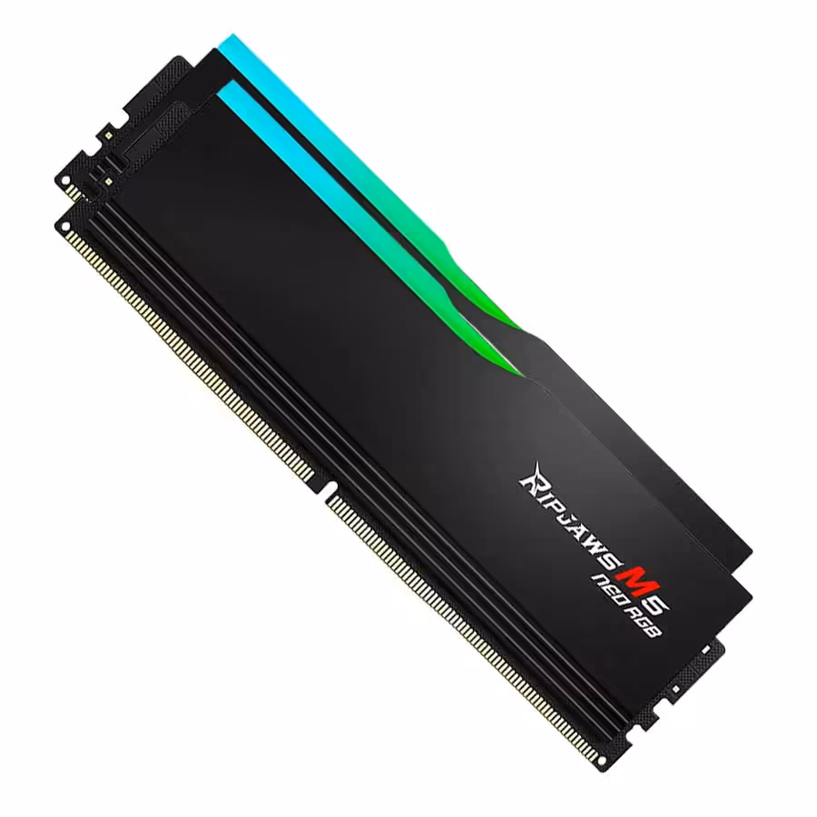 قیمت و خرید رم جی اسکیل مدل Ripjaws M5 Neo RGB 32GB Dual 6400Mhz CL32 DDR5 | یاس ارتباط