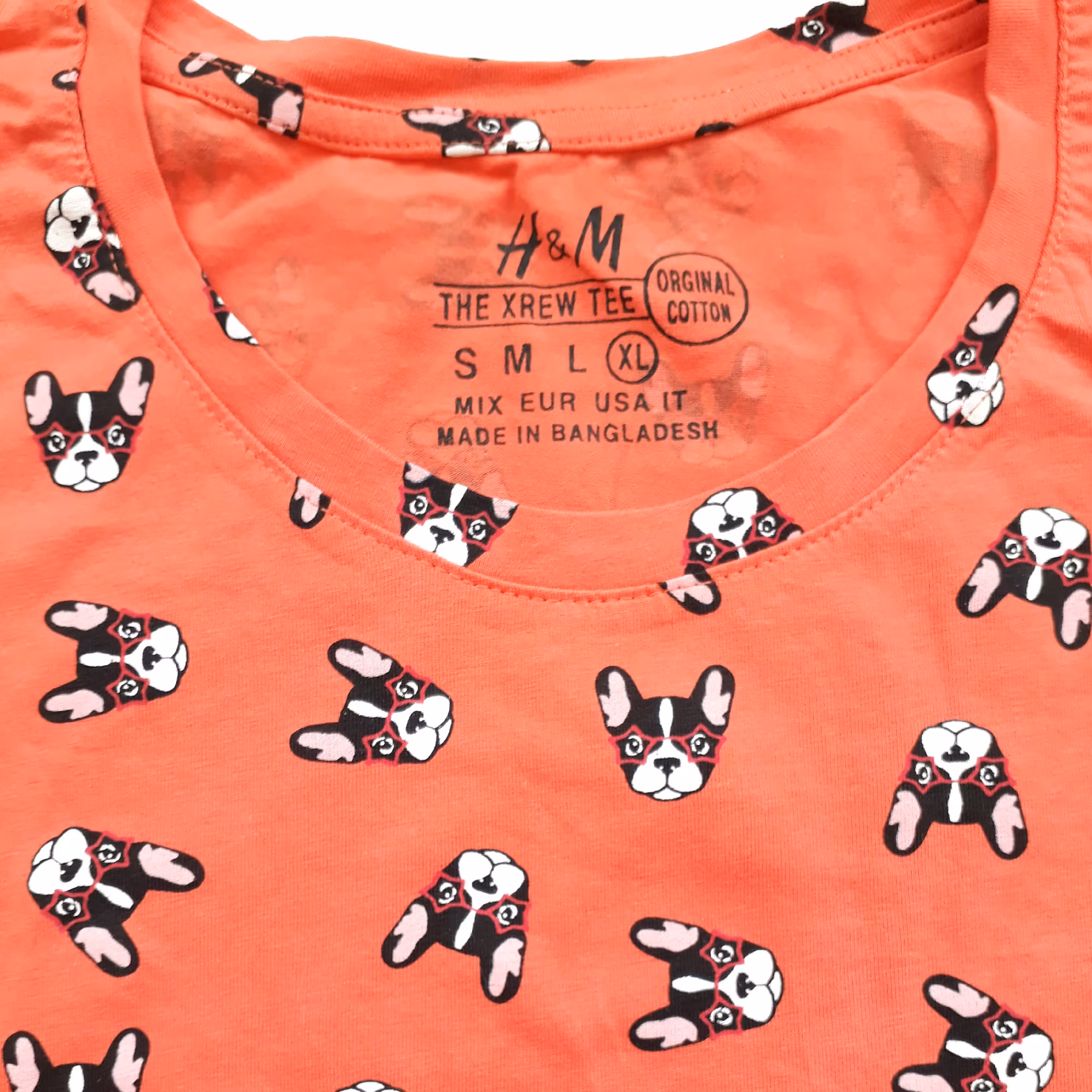 ست تیشرت وشلوار اورجینال کوتون  برند H&M،سایز ایکس لارج