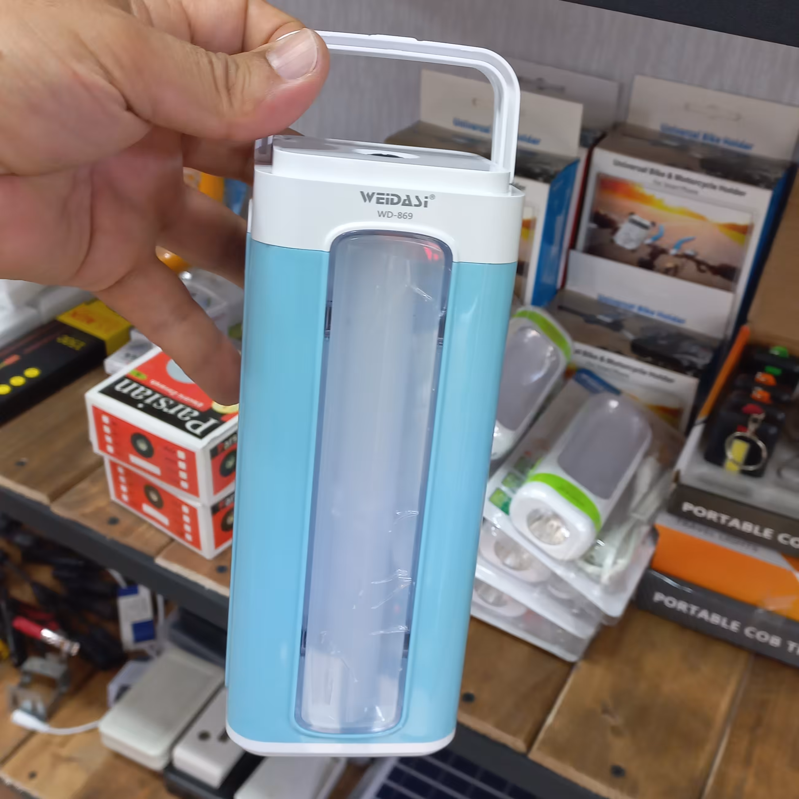 چراغ اضطراری شارژی ویداسی  WD-869