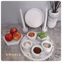 هفت سین طرح شات گرد 2 شامل 11 تیکه بدون آینه 