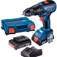 دریل ضربه ای شارژی براشلس بوش مدل GSB 18V-50 باتری 2 آمپر (موتور تسلای امریکا