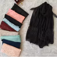 شال نخی گیپور دار