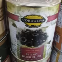 زیتون سیاه اسلایس3000گرمی