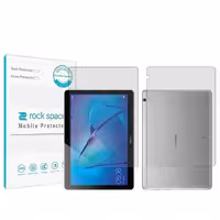 گلس صفحه نمایش و پشت تبلت هوآوی MediaPad T3 10.0 مدل نانو هیدروژل شفاف برند راک اسپیس کد LL