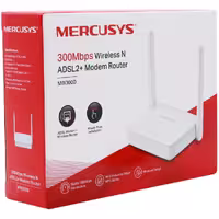 مودم روتر ADSL+2 وایرلس مرکوسیس  MW300D