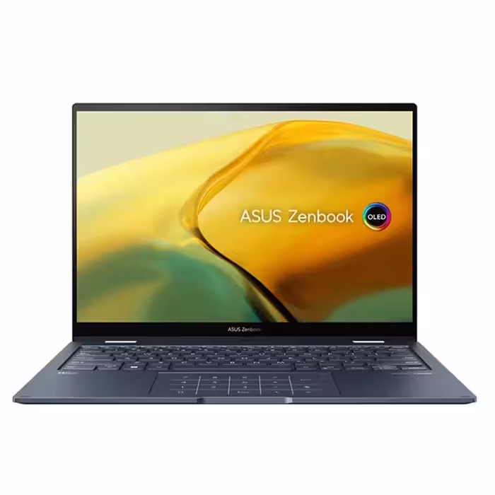 لپ تاپ 14 اینچی ایسوس مدل Zenbook 14 Flip UP3404VA با پردازنده Core i5 1340P رم 8 گیگابایت و حافظه 512GB SSD
