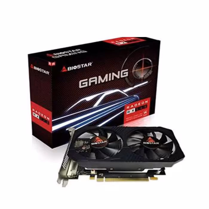 کارت گرافیک بایوستار RX560 4G DDR5 128BIT DUAL GAMING