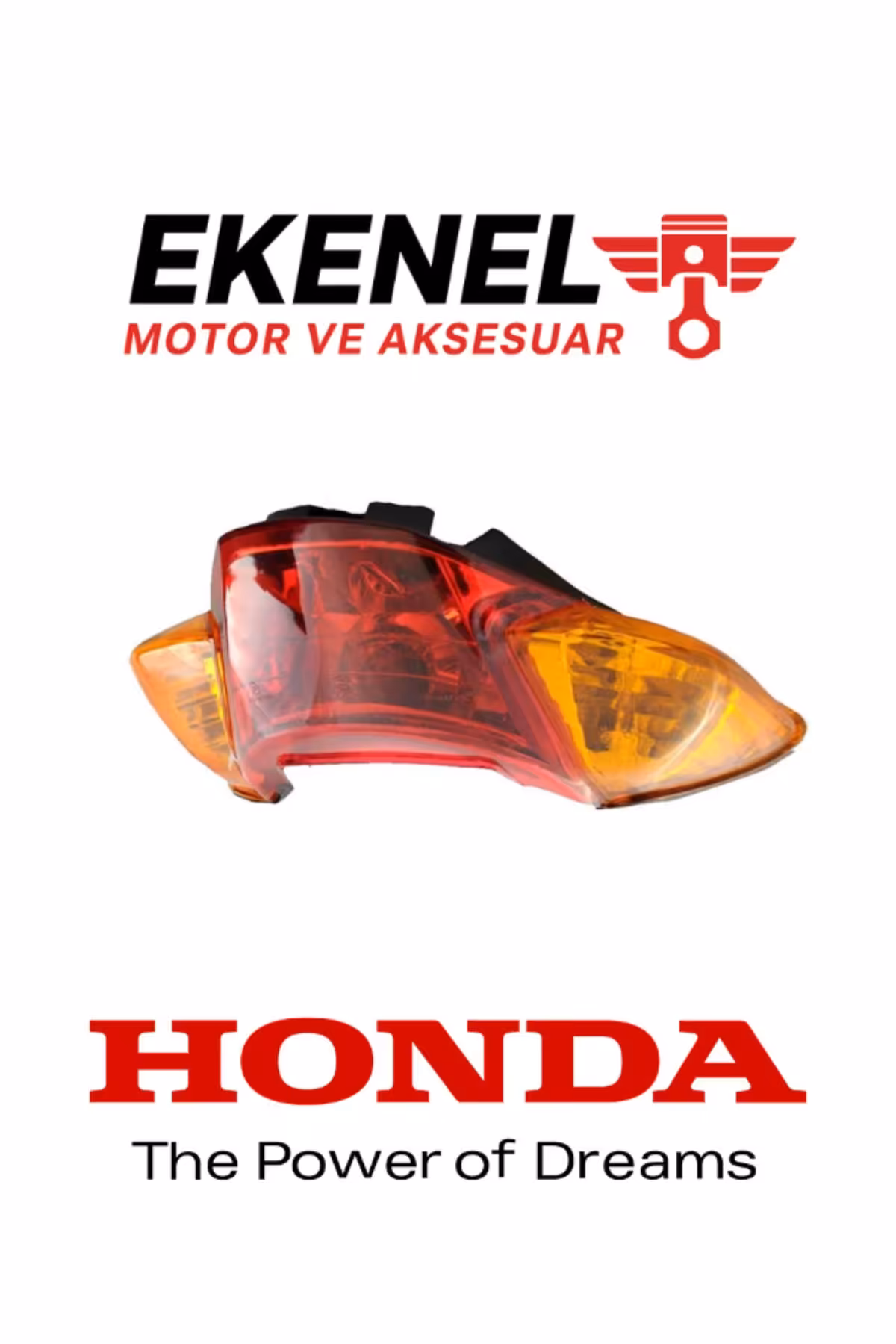 لوازم یدکی موتورسیکلت توقف عقب CBF150 کامل | چراغ اصلی Honda