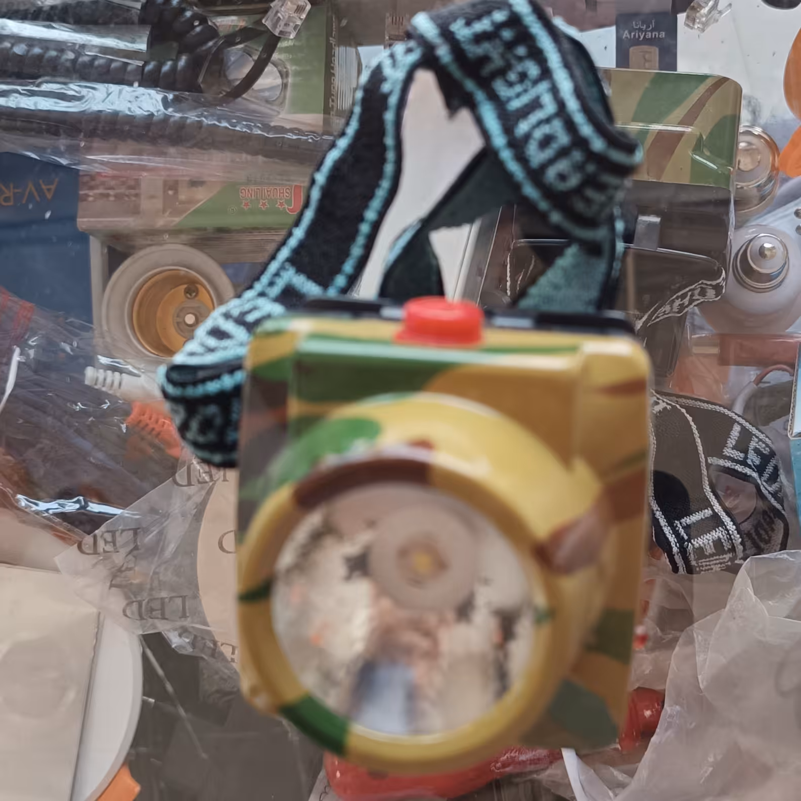 چراغ پیشانی تک لامپ 