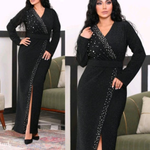 پیراهن مهمانی زنانه لمه شاین مدل آدرینا