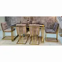ست کامل میز ناهار خوری استیل (هزینه ارسال به عهده مشتری می باشد)