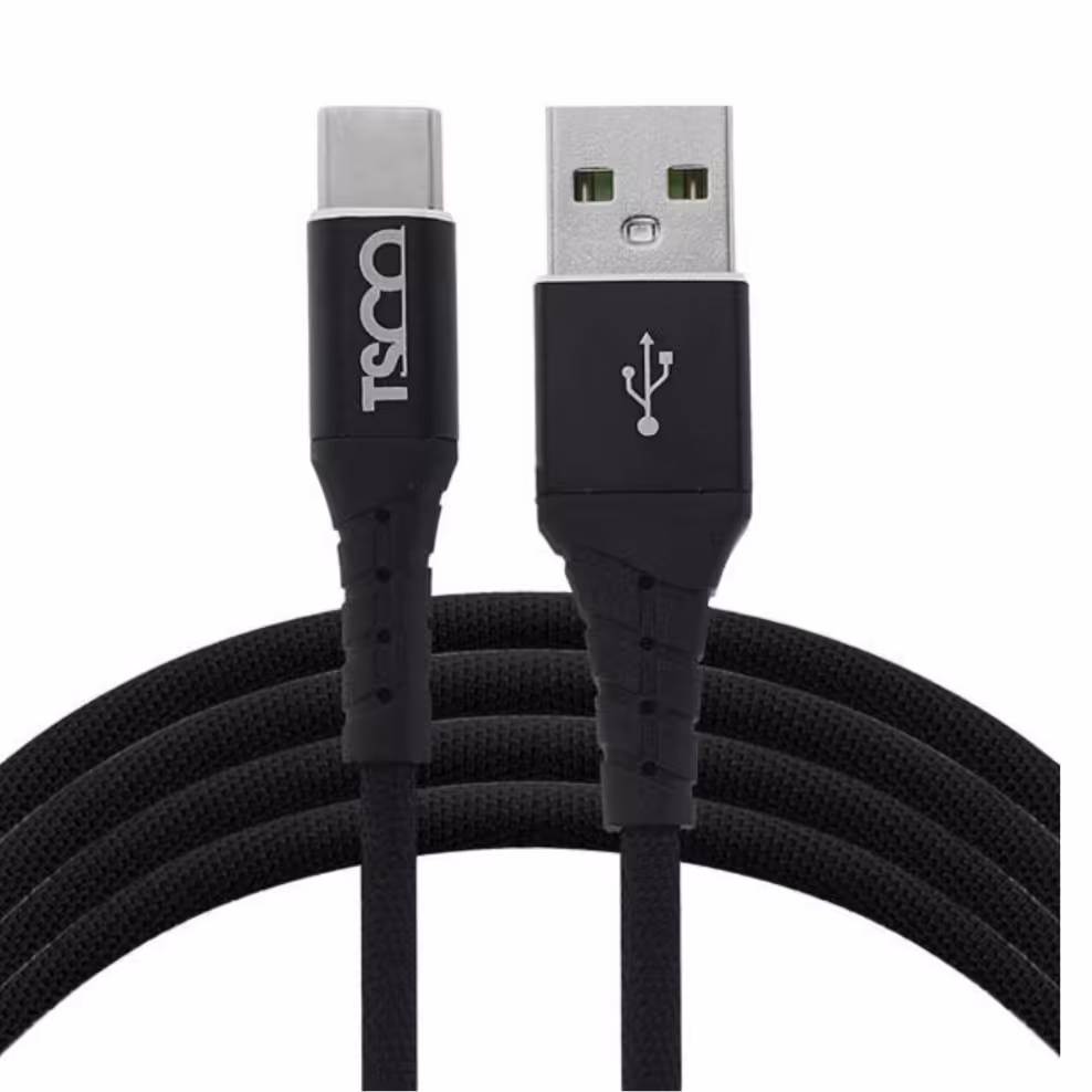 کابل تبدیل USB به USB-C تسکو مدل TCC 132 طول 1 متر