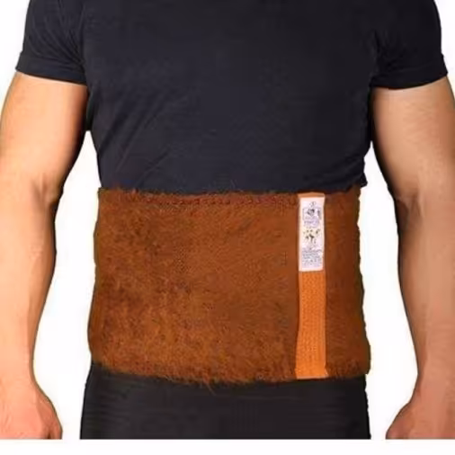 شکم بند وکلیه بند پشم شتر (برای گرم کردن بدن،با کیفیت عالی)