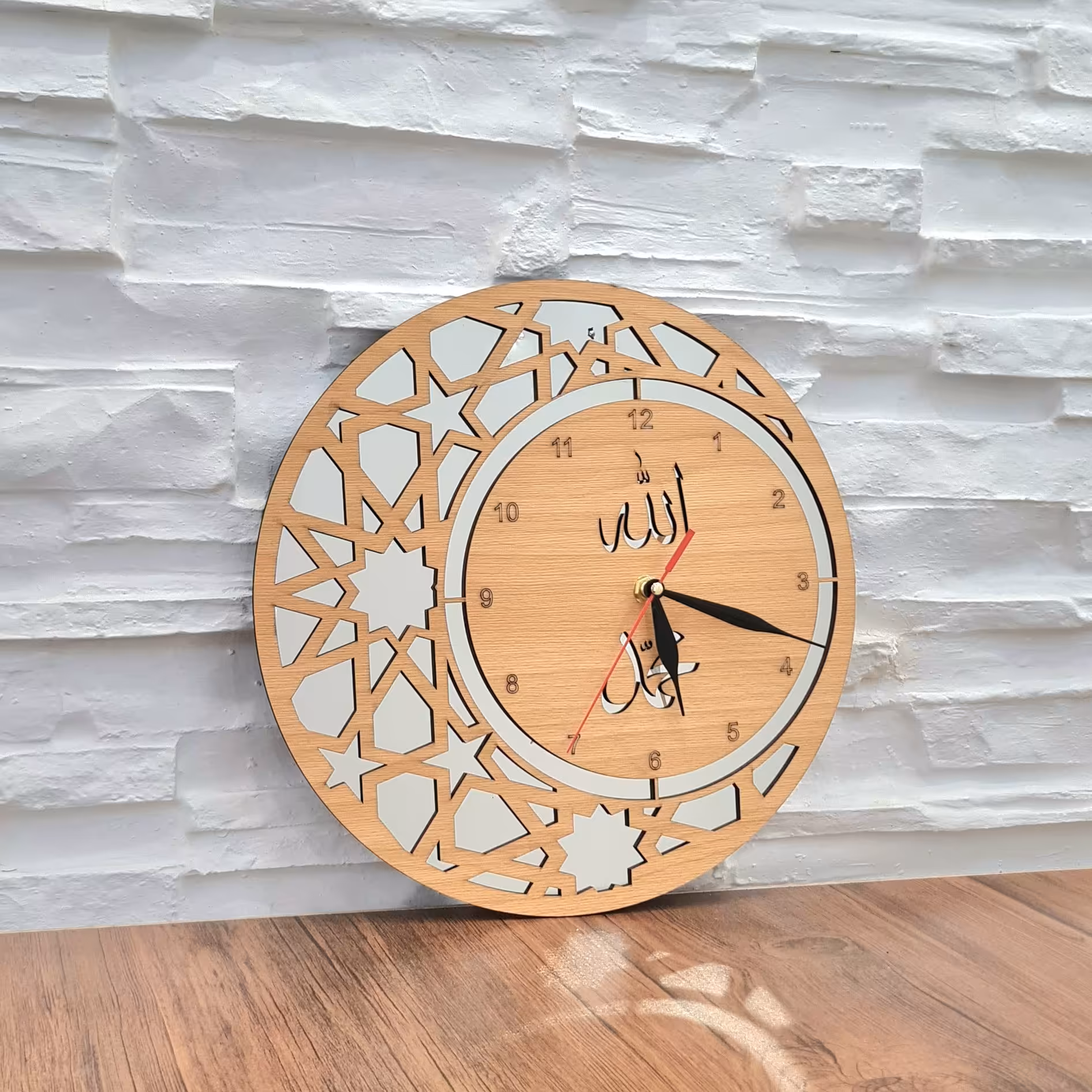 ساعت دیواری طرح الله مدل ZC14