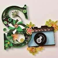 تابلو مناسبتی از جنس ملیله کاغذی و مقوای فرانسوی