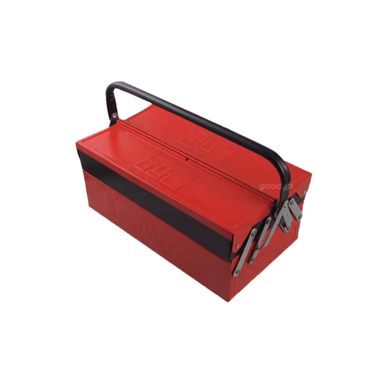 جعبه ابزار فلزی 40 سانت دو طبقه کد 402 کاوه