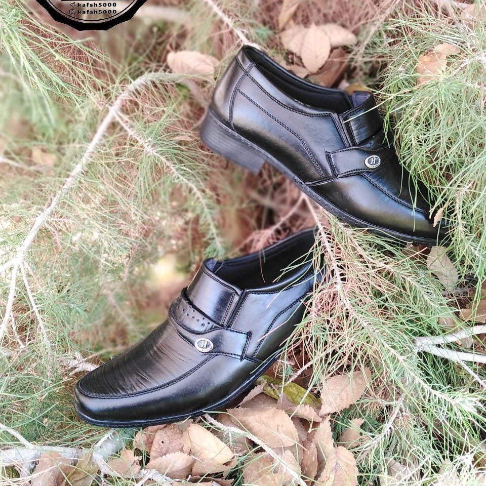 کفش چرم صنعتی مجلسی مردانه😍👌