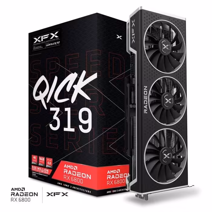 کارت گرافیک ایکس اف ایکس Speedster QICK 319 AMD Radeon RX 6800 16G