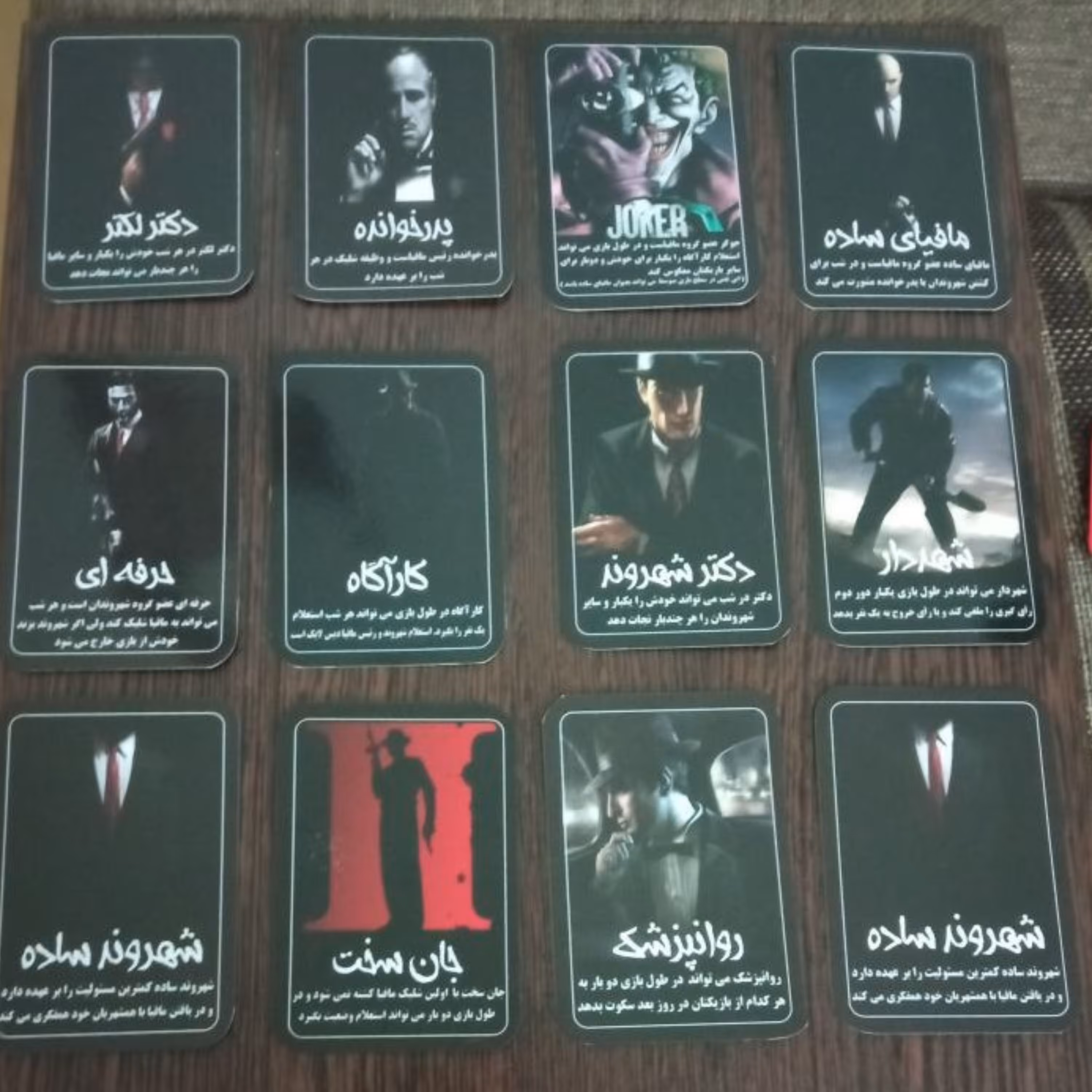 بازی هیجان انگیز و  پرطرفدار و فکری ( مافیا ) MAFIA