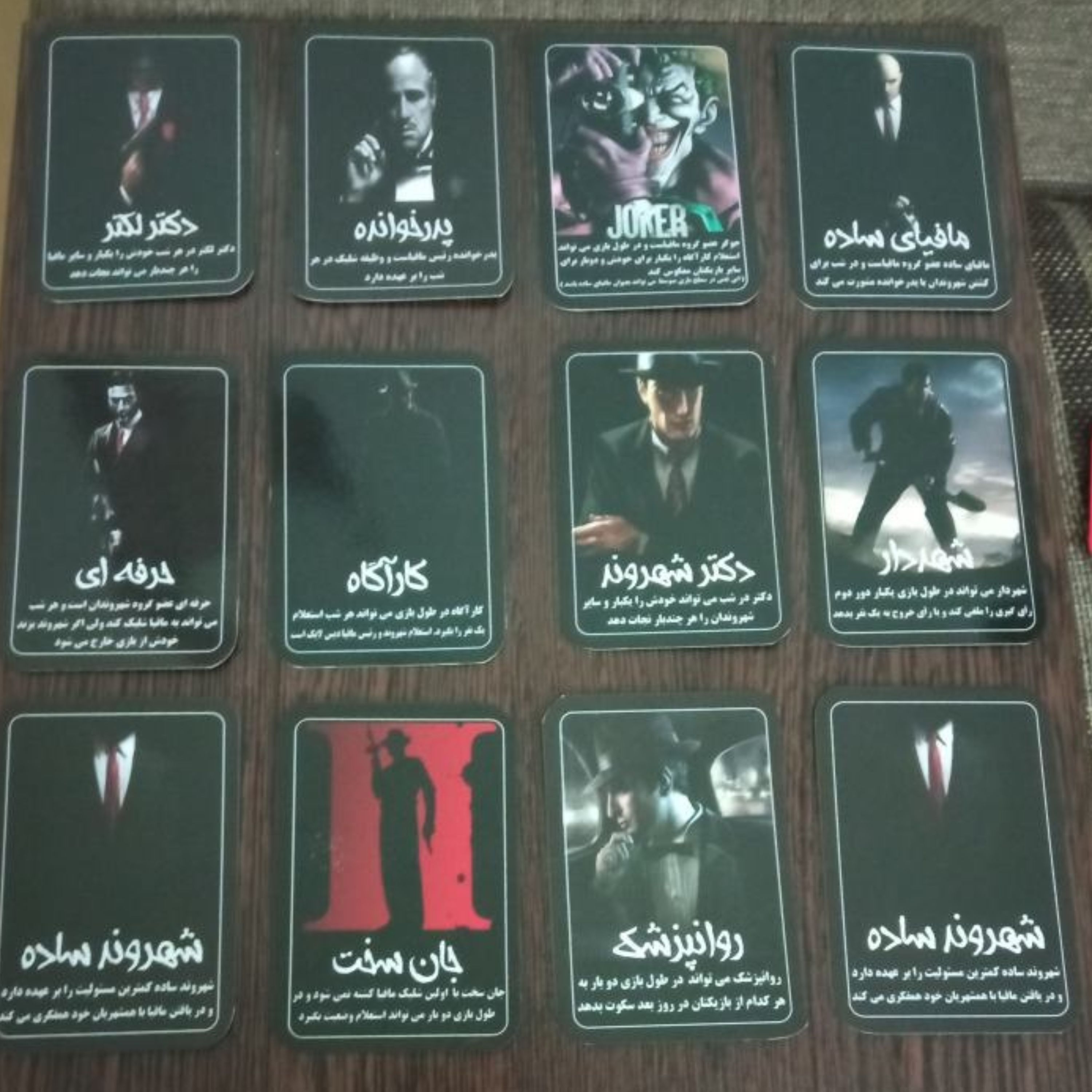 بازی هیجان انگیز و پرطرفدار و فکری ( مافیا ) MAFIA