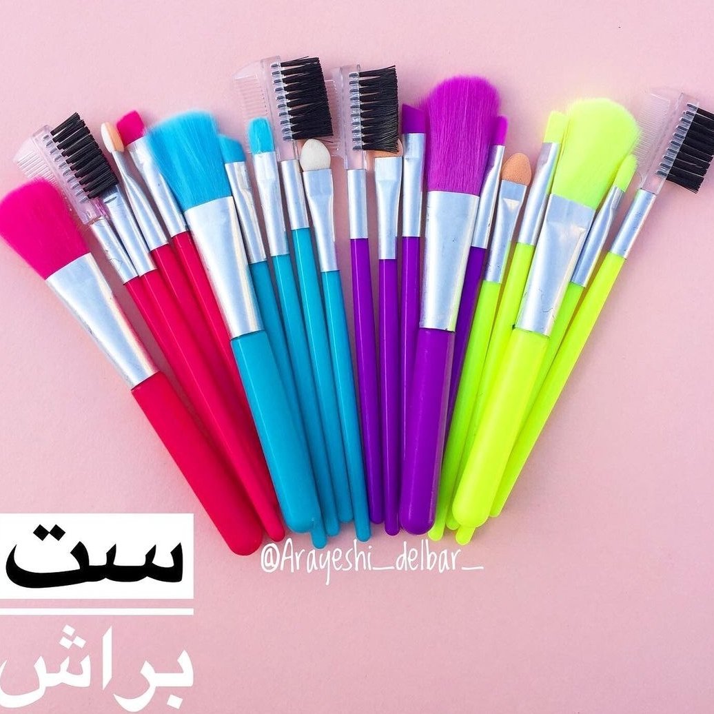 ست براش نئونی پنج تکه کاربردی