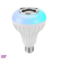 لامپ و اسپیکر بلوتوث هوشمند کد Smart LED Music Bulb