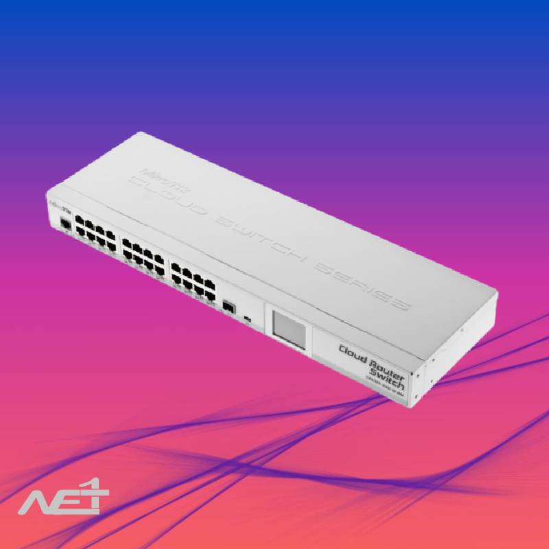 روتر سوئیچ میکروتیک مدل CRS125-24G-1S-RM